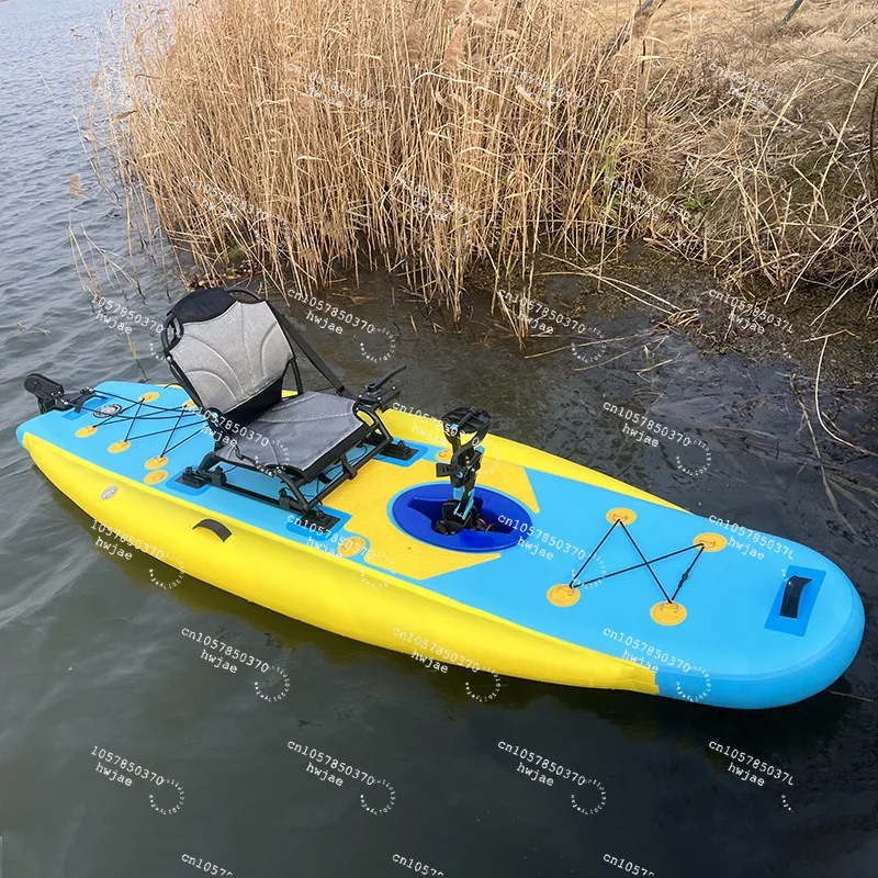 Fishing Boat Inflatable - Kayak à pédales gonflable avec logo