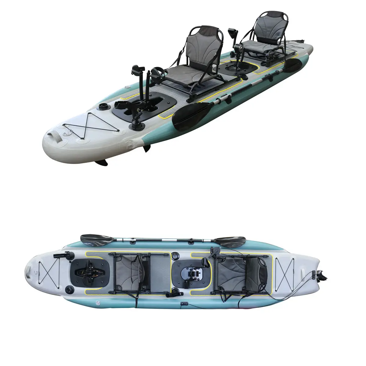 Canoë de pêche gonflable de 14 - Fishing Boat Seat avis et prix